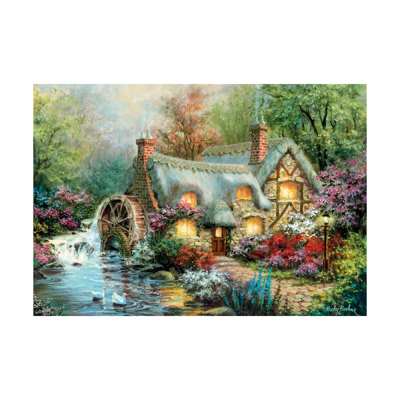 Clementoni Παζλ High Quality Collection Απόδραση Στην Εξοχή 1500 τμχ - Compact Box