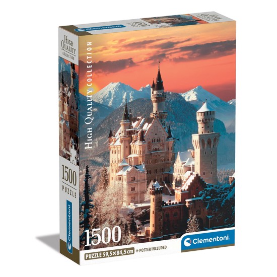 Clementoni Παζλ High Quality Collection Κάστρο 1500 τμχ - Compact Box Clementoni Παζλ High Quality Collection Κάστρο 1500 τμχ - Compact Box