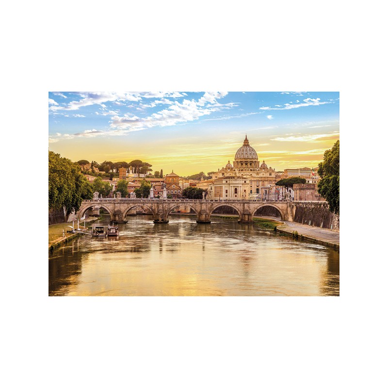 Clementoni Παζλ High Quality Collection Ρώμη 1500 τμχ - Compact Box