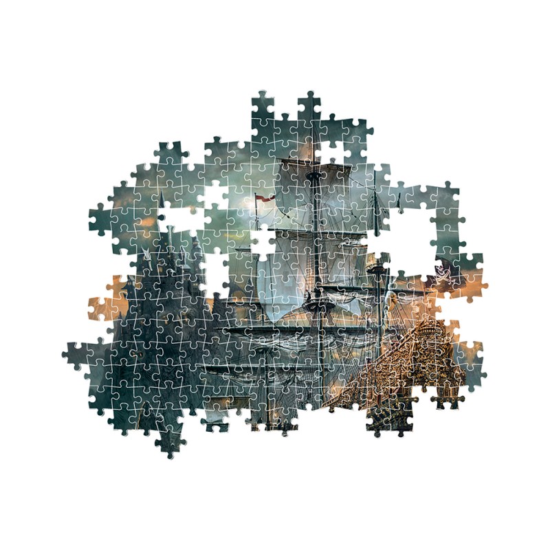 Clementoni Παζλ High Quality Collection Το Πλοίο Των Πειρατών 1500 τμχ - Compact Box