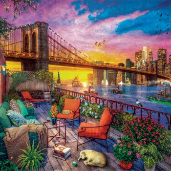 Clementoni Παζλ High Quality Collection Ηλιοβασίλεμα Στο Μανχάταν 3000 τμχ