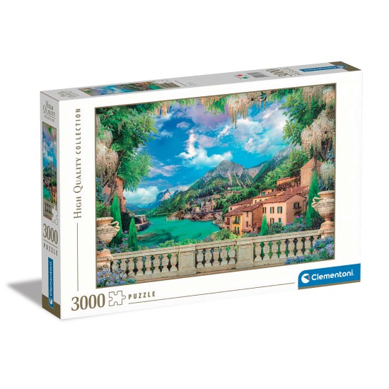 Clementoni Παζλ High Quality Collection Καταπράσινη Βεράντα Στη Λίμνη 3000 τμχ Clementoni Παζλ High Quality Collection Καταπράσινη Βεράντα Στη Λίμνη 3000 τμχ