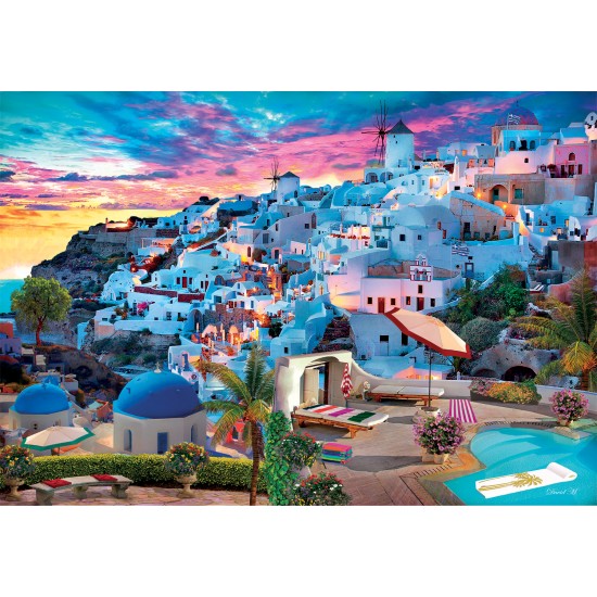 Clementoni Παζλ High Quality Collection Σαντορίνη 500 τμχ Clementoni Παζλ High Quality Collection Σαντορίνη 500 τμχ
