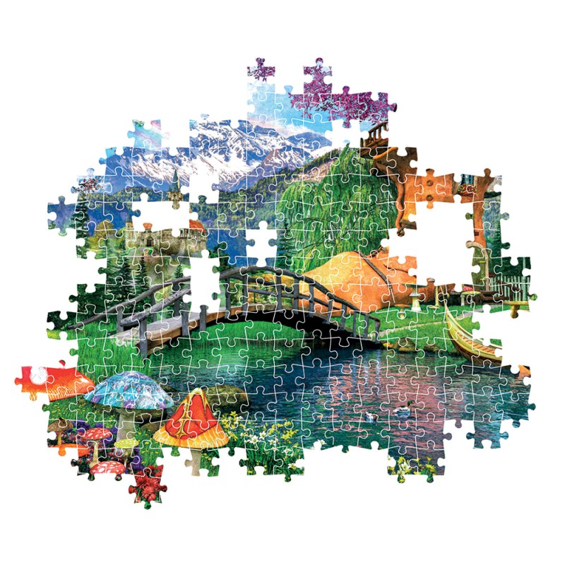 Clementoni Παζλ High Quality Collection Σπίτι Σε Σχήμα Παπουτσιού 500 τμχ