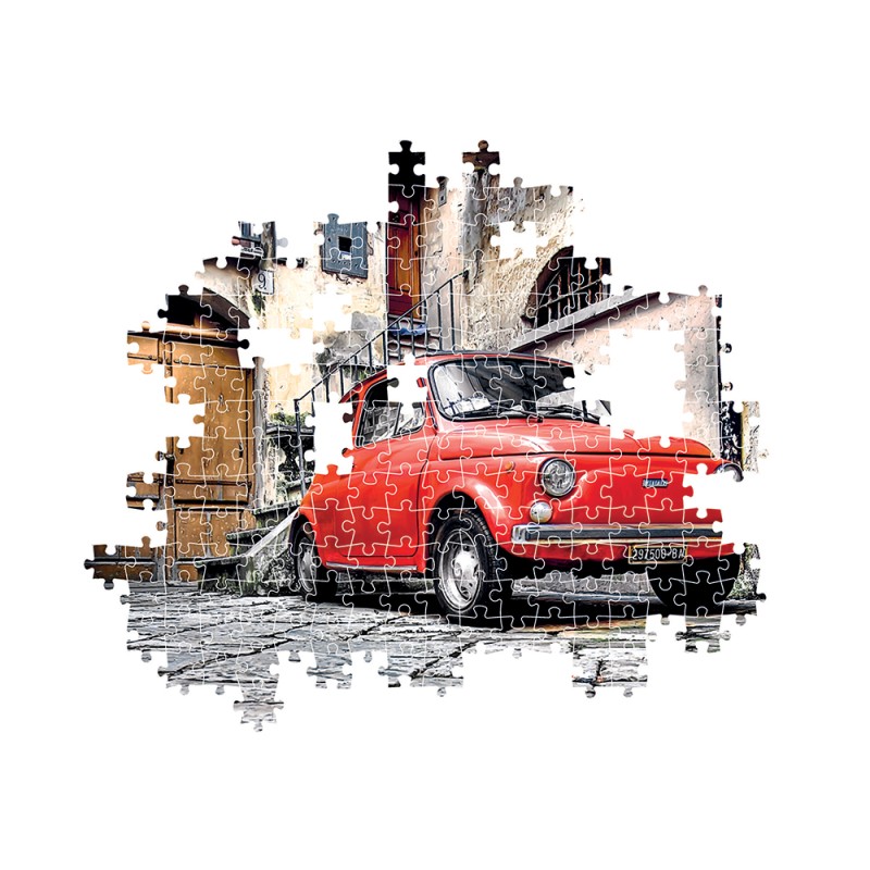 Clementoni Παζλ High Quality Collection Fiat 500 - 500 τμχ - Compact Box