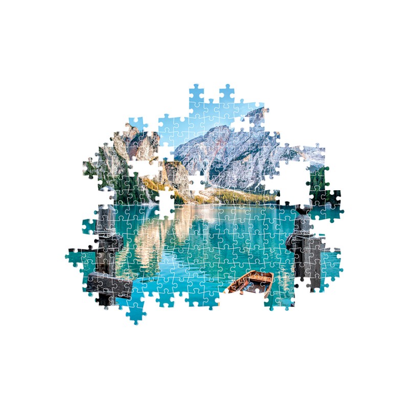 Clementoni Παζλ High Quality Collection Λίμνη Braies 500 τμχ - Compact Box