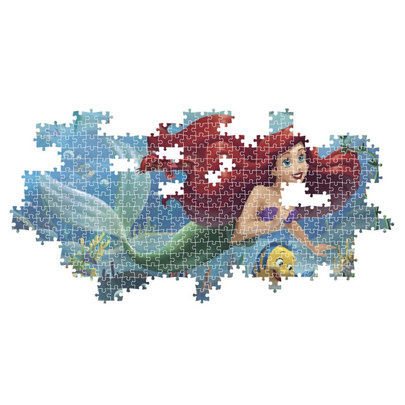 Clementoni Παζλ Panorama Disney Η Μικρή Γοργόνα 1000 τμχ