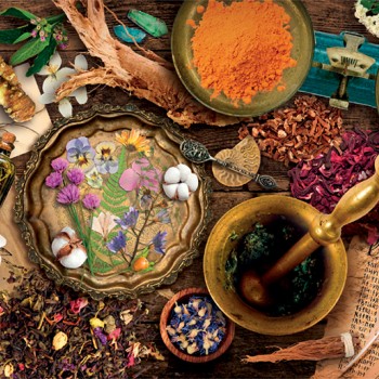 Clementoni Παζλ Panorama High Quality Collection Τραπέζι Με Βότανα 1000 τμχ