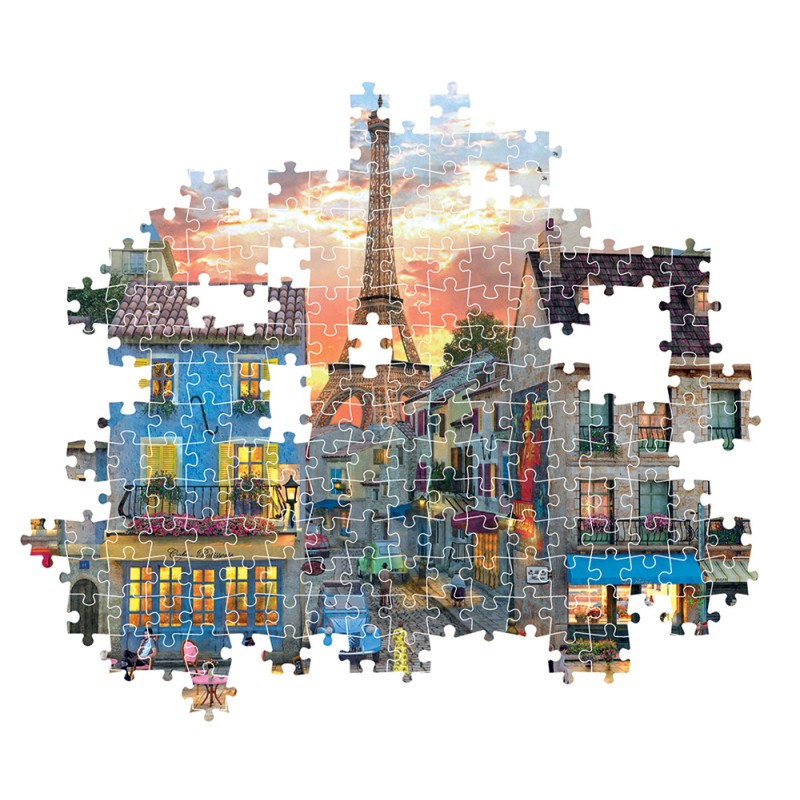Clementoni Παζλ High Quality Collection Δρόμοι Του Παρισιού 1000 τμχ