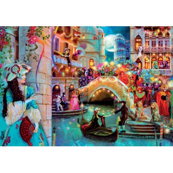 Clementoni Παζλ High Quality Collection Βενετσιάνικο Καρναβάλι 1000 τμχ