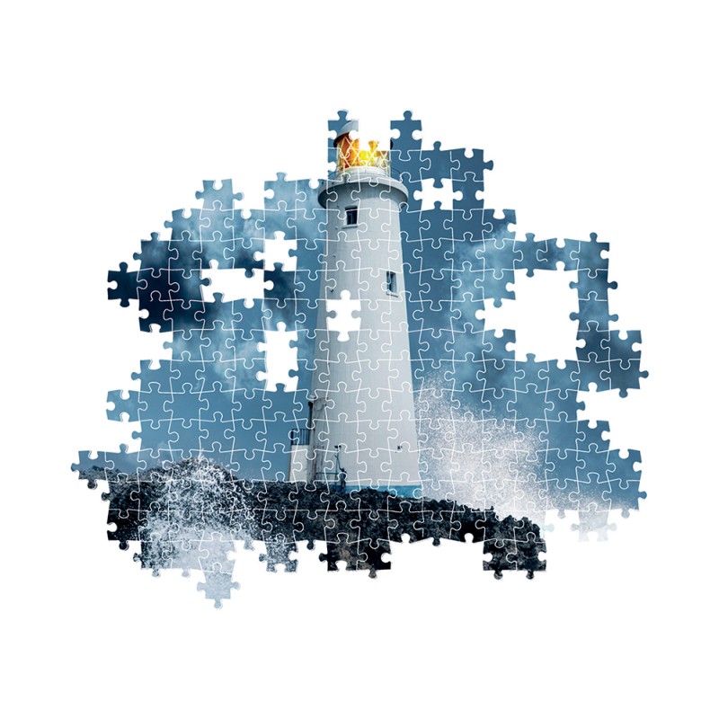 Clementoni Παζλ High Quality Collection Καταιγίδα Στο Φάρο 1000 τμχ