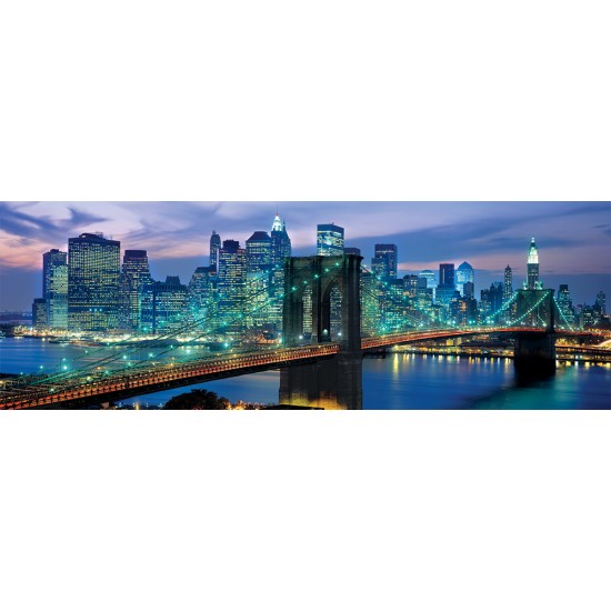 Clementoni Παζλ Panorama High Quality Collection Νέα Υόρκη Γέφυρα Brooklyn 1000 τμχ - Compact Box Clementoni Παζλ Panorama High Quality Collection Νέα Υόρκη Γέφυρα Brooklyn 1000 τμχ - Compact Box