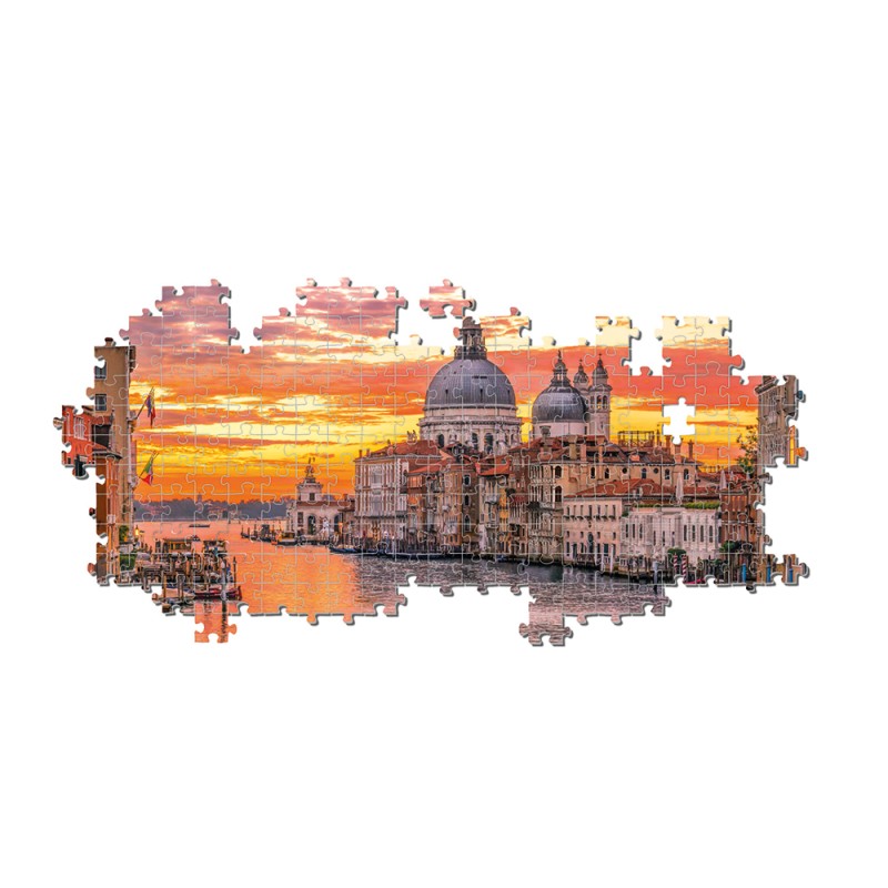 Clementoni Παζλ Panorama High Quality Collection Το Μεγάλο Κανάλι Βενετία 1000 τμχ - Compact Box