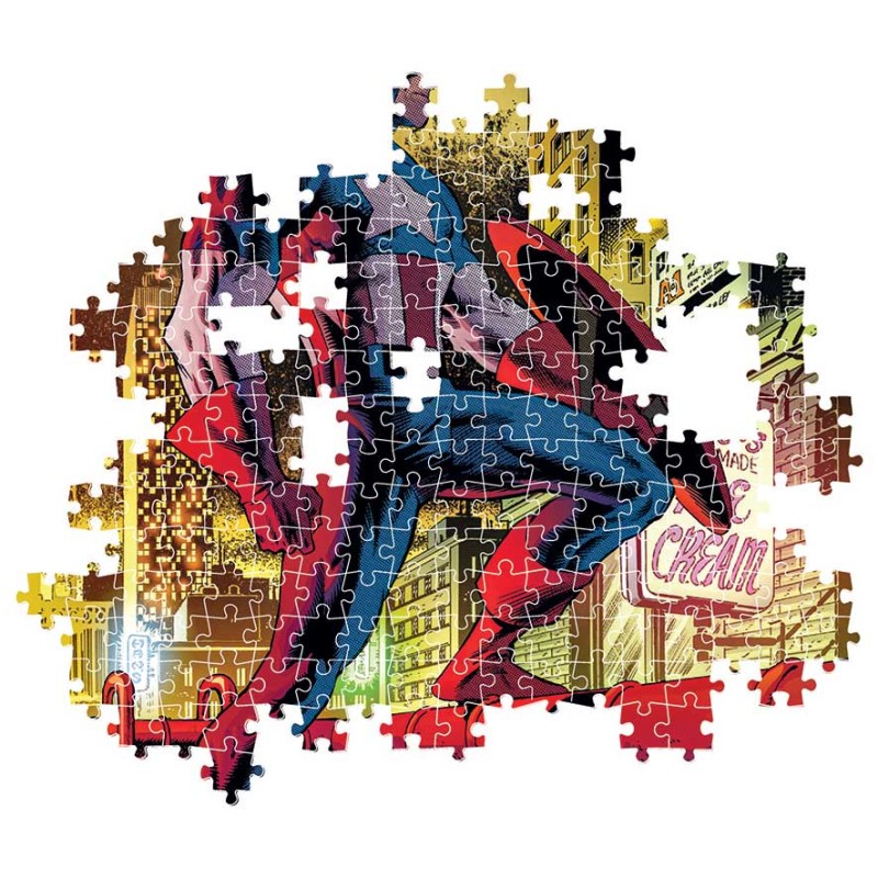 Clementoni Παζλ High Quality Collection Marvel Captain America 1000 τμχ - Compact Box