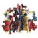 Clementoni Παζλ High Quality Collection Deadpool & Wolverine 1000 τμχ - Compact Box