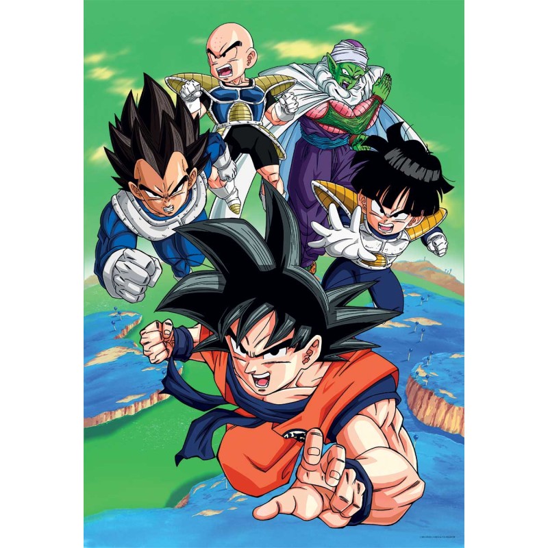 Clementoni Παζλ High Quality Collection Dragon Ball Z 1000 τμχ - Compact Box
