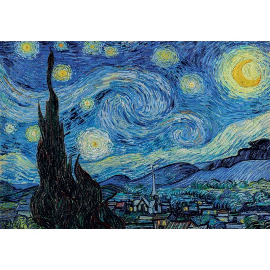Clementoni Παζλ Museum Collection Van Gogh: Έναστρη Νύχτα 1000 τμχ - Compact Box Clementoni Παζλ Museum Collection Van Gogh: Έναστρη Νύχτα 1000 τμχ - Compact Box