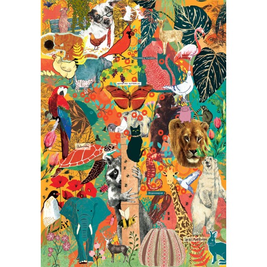 Clementoni Παζλ More is More Collection Animals & Botanics 1000 τμχ - Compact Box Clementoni Παζλ More is More Collection Animals & Botanics 1000 τμχ - Compact Box