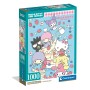 Clementoni Παζλ High Quality Collection Hello Kitty & Friends 1000 τμχ - Compact Box