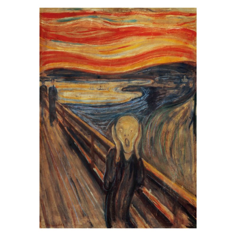 Clementoni Παζλ Museum Collection Munch: Η Κραυγή 1000 τμχ