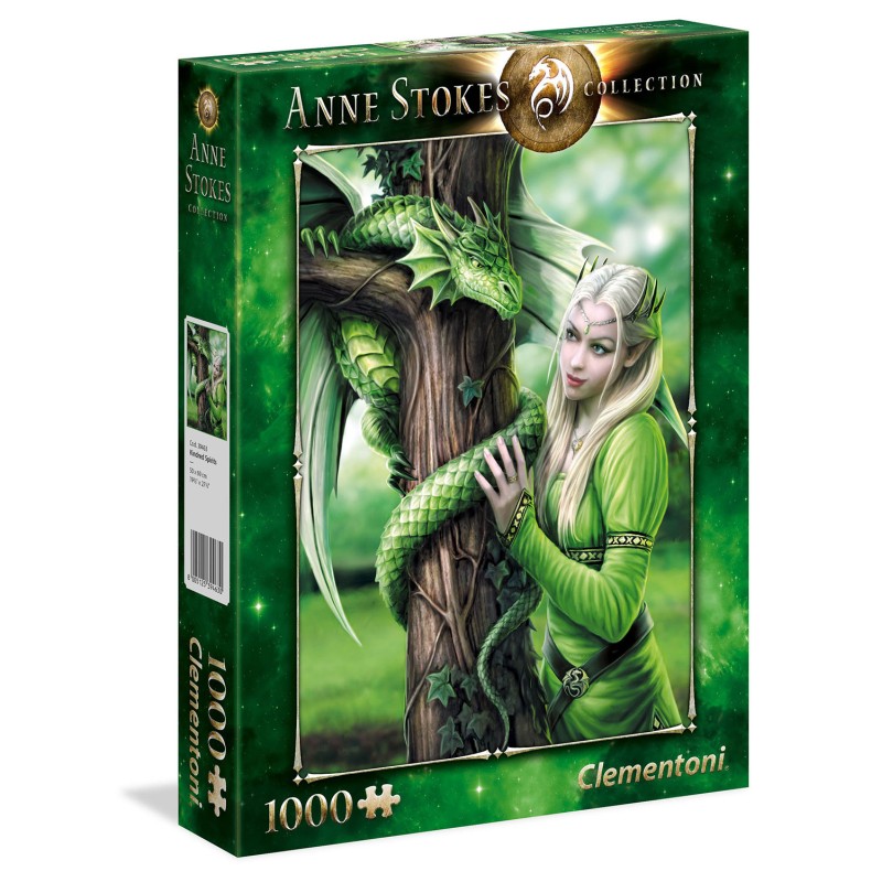 Clementoni Παζλ Anne Stokes Kindred Spirits 1000 τμχ
