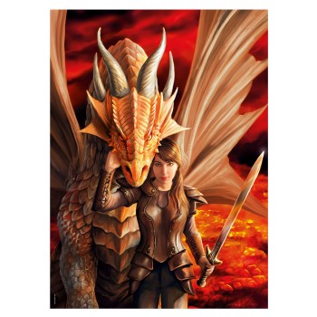 Clementoni Παζλ Anne Stokes Inner Strenght 1000 τμχ