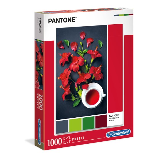 Clementoni Παζλ Pantone Κόκκινος Ιβίσκος 1000 τμχ Clementoni Παζλ Pantone Κόκκινος Ιβίσκος 1000 τμχ