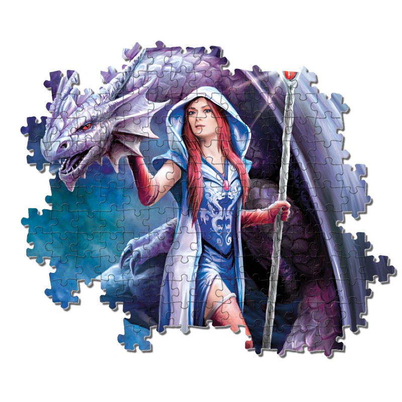 Clementoni Παζλ Anne Stokes Dragon Mage 1000 τμχ