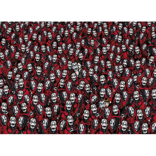 Clementoni Παζλ Impossible Netflix La Casa De Papel (The Money Heist) 1000 τμχ