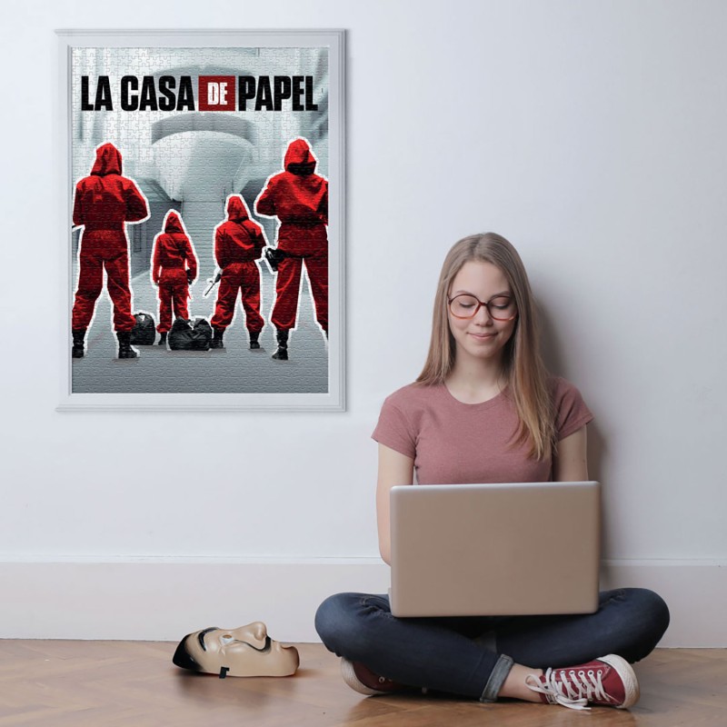 Clementoni Παζλ Netflix La Casa De Papel (The Money Heist) 1000 τμχ