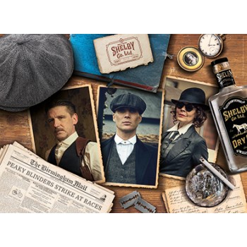 Clementoni Παζλ Brief Case Peaky Blinders 1000 τμχ