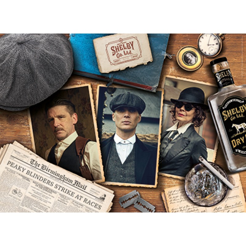 Clementoni Παζλ Brief Case Peaky Blinders 1000 τμχ