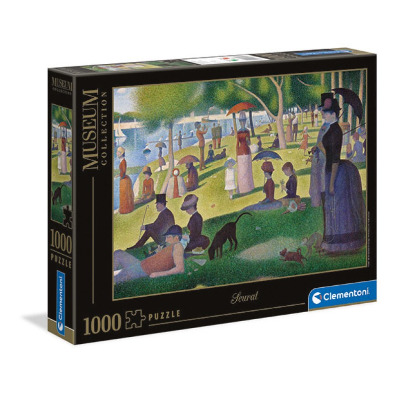 Clementoni Παζλ Museum Collection Seurat: Απόγευμα Κυριακής Στη Νήσο Grande Jatte 1000 τμχ