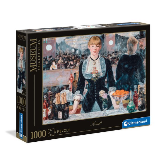Clementoni Παζλ Museum Collection Manet: Μπαρ Στο Φολί Μπερζέρ 1000 τμχ Clementoni Παζλ Museum Collection Manet: Μπαρ Στο Φολί Μπερζέρ 1000 τμχ