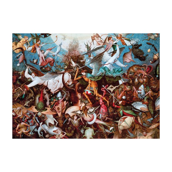 Clementoni Παζλ Museum Collection Bruegel: Η Πτώση Των Επαναστατών Αγγέλων 1000 τμχ Clementoni Παζλ Museum Collection Bruegel: Η Πτώση Των Επαναστατών Αγγέλων 1000 τμχ