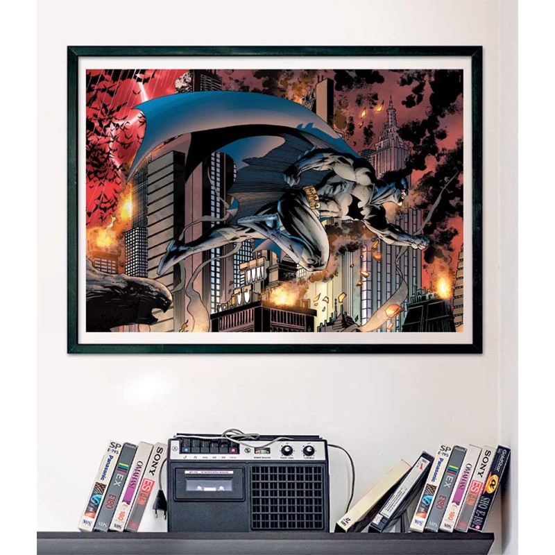 Clementoni Παζλ High Quality Collection Batman 1000 τμχ - Compact Box