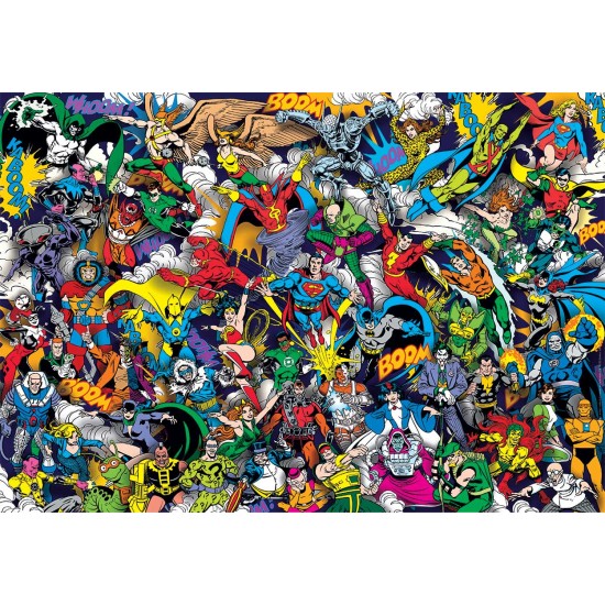 Clementoni Παζλ Impossible DC Comics Justice League 1000 τμχ - Compact Box Clementoni Παζλ Impossible DC Comics Justice League 1000 τμχ - Compact Box