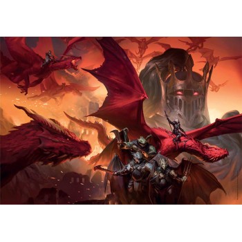 Clementoni Παζλ High Quality Collection Dungeons & Dragons 1000 τμχ - Compact Box