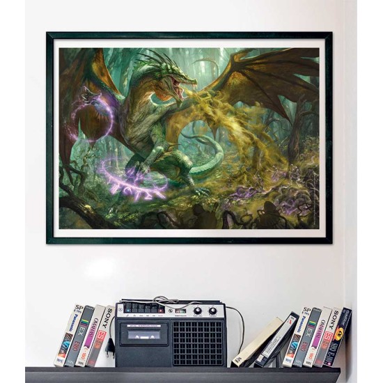 Clementoni Παζλ High Quality Collection Dungeons & Dragons 1000 τμχ - Compact Box