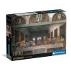 Clementoni Παζλ Museum Collection Leonardo da Vinci: Μυστικός Δείπνος 1000 τμχ - Compact Box