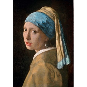 Clementoni Παζλ Museum Collection Vermeer: Κορίτσι με Μαργαριταρένιο Σκουλαρίκι 1000 τμχ - Compact B