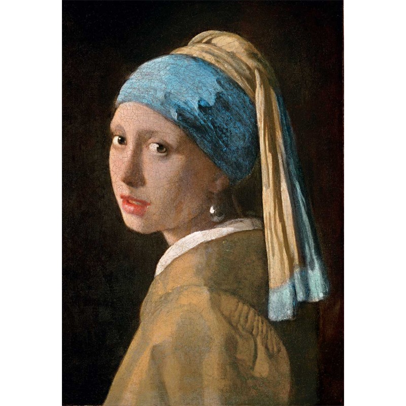 Clementoni Παζλ Museum Collection Vermeer: Κορίτσι με Μαργαριταρένιο Σκουλαρίκι 1000 τμχ - Compact B