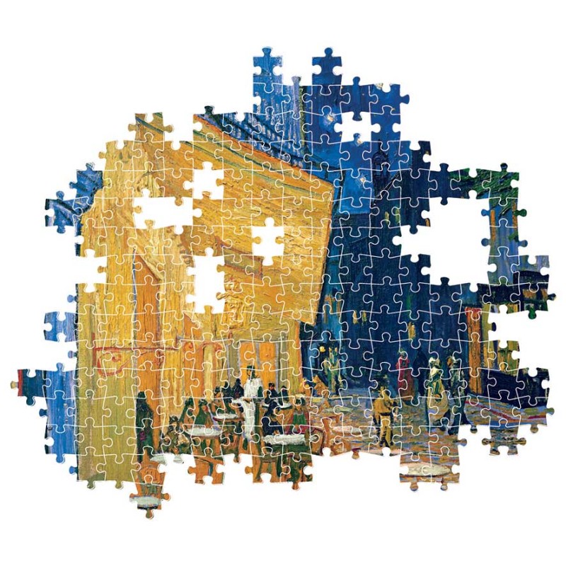 Clementoni Παζλ Museum Collection Van Gogh: Καφέ τη Νύχτα 1000 τμχ - Compact Box