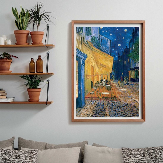 Clementoni Παζλ Museum Collection Van Gogh: Καφέ τη Νύχτα 1000 τμχ - Compact Box