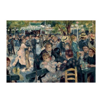 Clementoni Παζλ Museum Collection Pierre Auguste Renoir: Χορός στο Μουλέν ντε λα Γκαλέτ 1000 τμχ - C