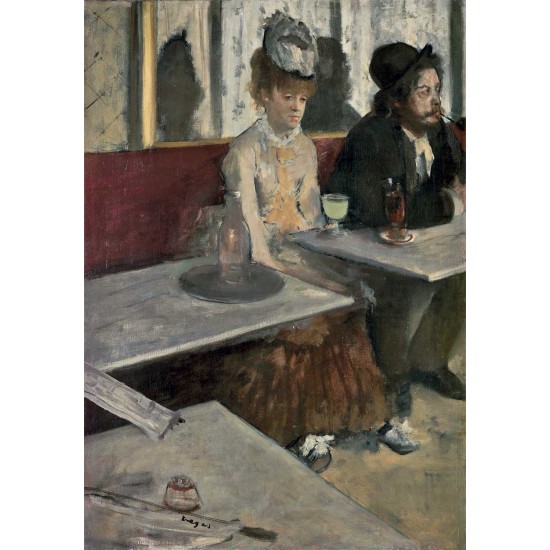 Clementoni Παζλ Museum Collection Degas: Στο Καφέ 1000 τμχ - Compact Box Clementoni Παζλ Museum Collection Degas: Στο Καφέ 1000 τμχ - Compact Box