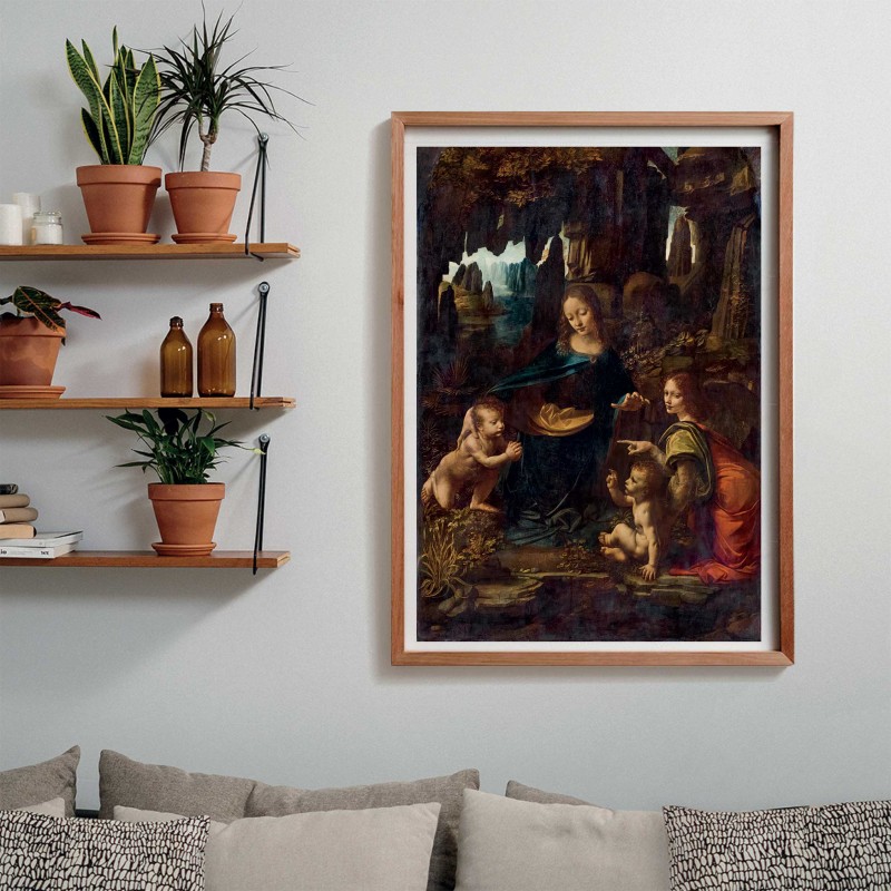 Clementoni Παζλ Museum Collection Leonardo da Vinci: Η Παναγία των Βράχων 1000 τμχ - Compact Box