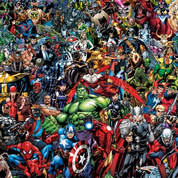 Clementoni Παζλ Impossible Marvel 1000 τμχ - Compact Box