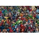 Clementoni Παζλ Impossible Marvel 1000 τμχ - Compact Box
