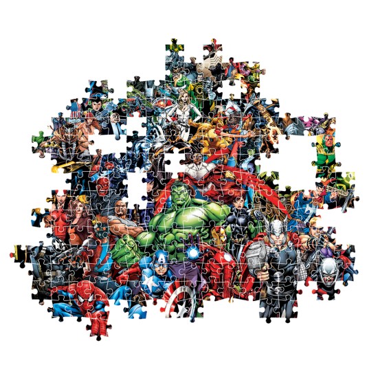 Clementoni Παζλ Impossible Marvel 1000 τμχ - Compact Box